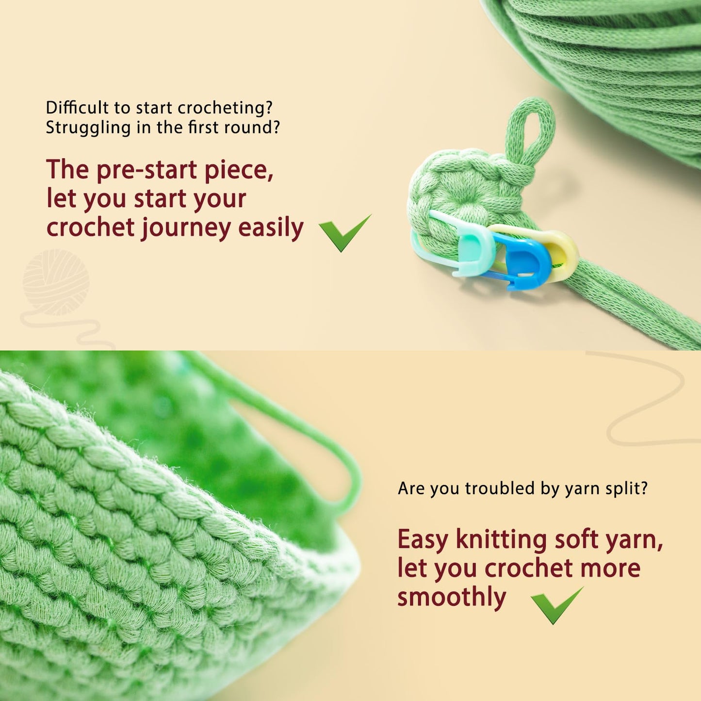 CROCHET BOX Complete Crochet Kit for Beginners - Highland Cow Crochet Kit, Include Video Tutorial, Instruction, Soft Yarn, Birthday Gift for Adults.