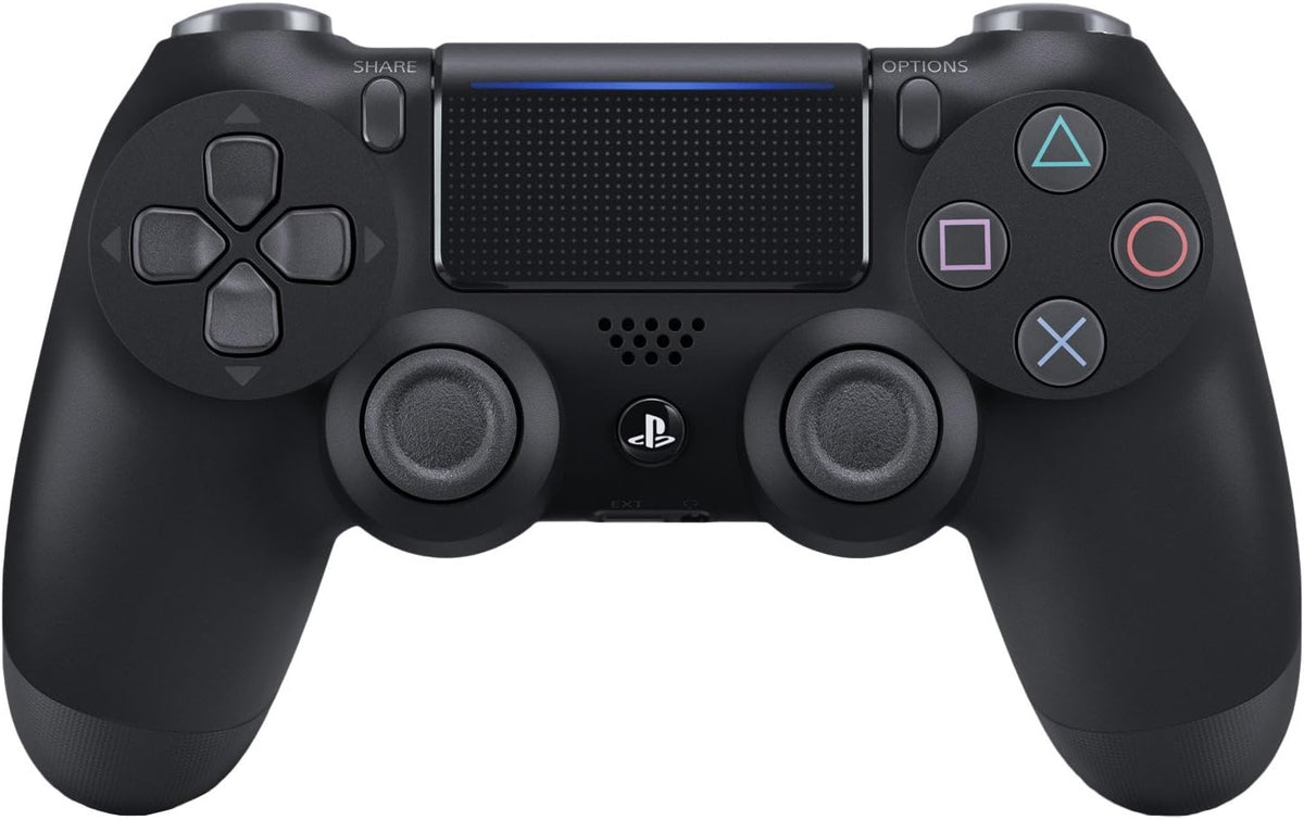 Sony PlayStation DualShock 4 Controller - Black (Renewed)