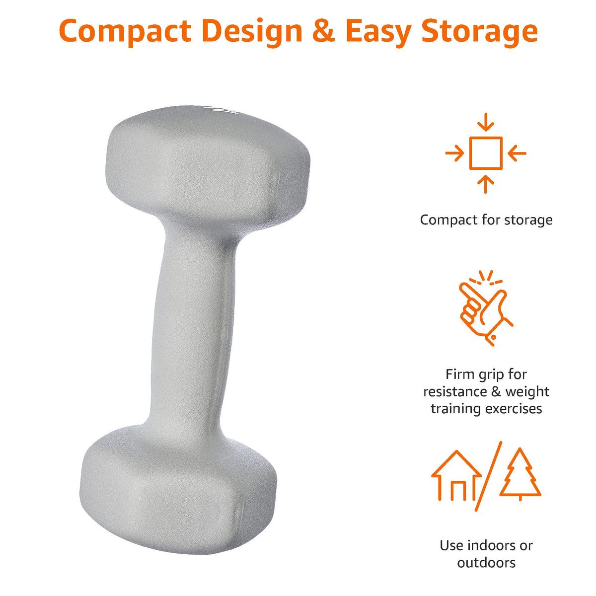 Amazon Basics Neoprene Dumbbell Pair