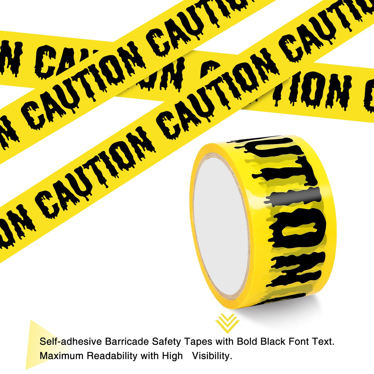 Halloween Decorations DO NOT ENTER Tape Adhesive 25M