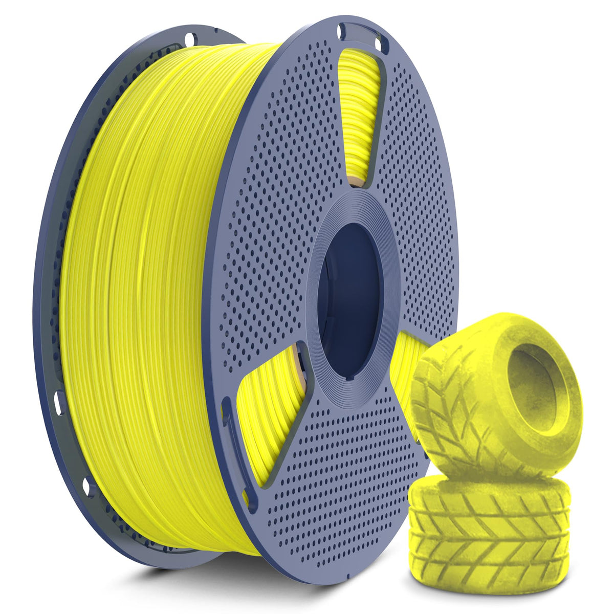 SUNLU TPU Filament TPU 95A 1.75mm Black, Flexible 3D Printer Filament