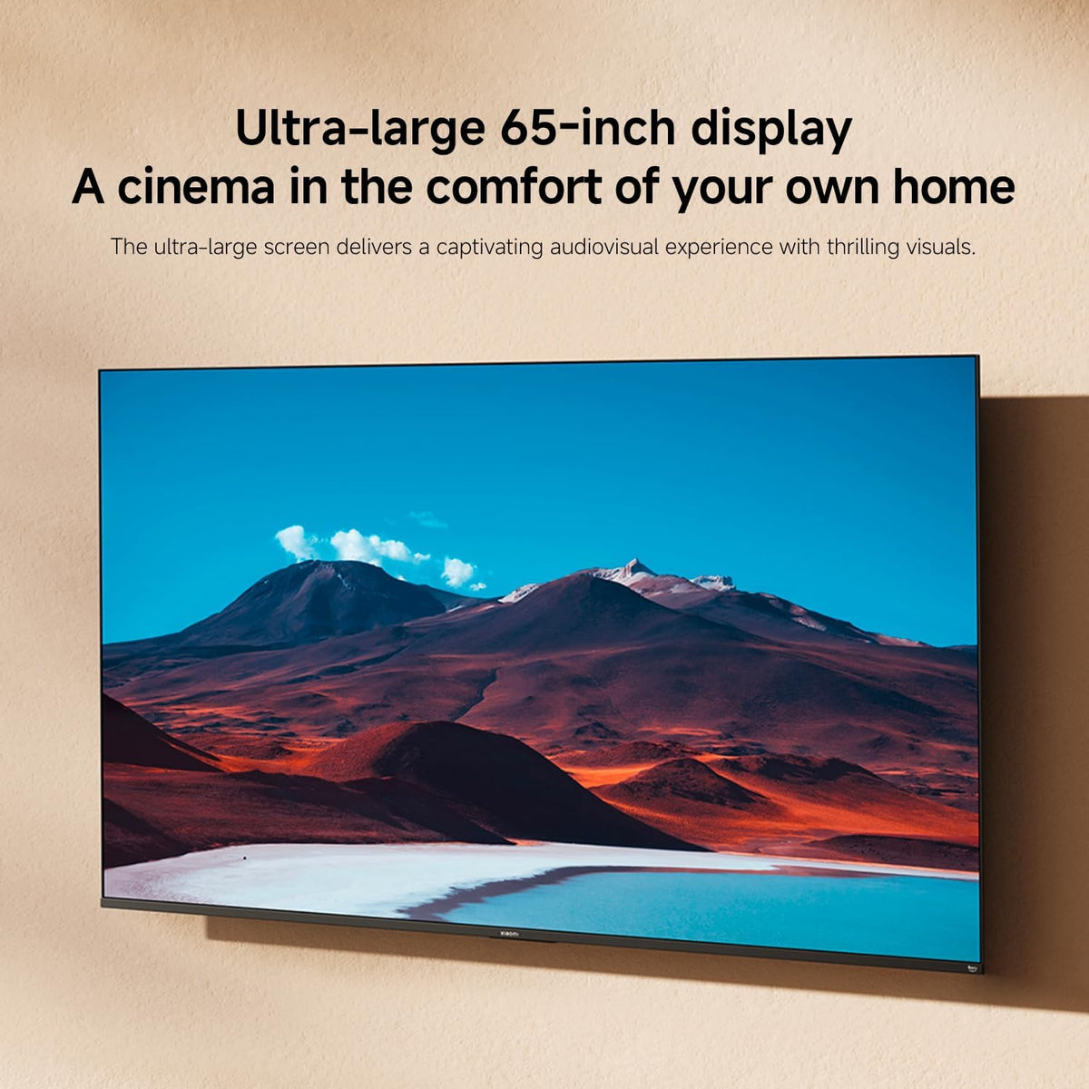 XIAOMI TV F 65 2025, 65 Inch 4K UHD, Smart TV, Fire TV, HDR10, MEMC
