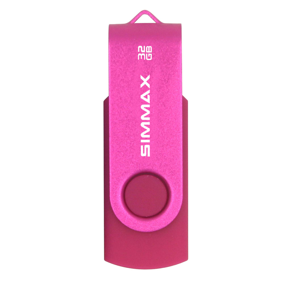 SIMMAX 32GB Memory Stick USB 2.0 Flash Drives Swivel Thumb Drive Pen Drive (32GB Purple)