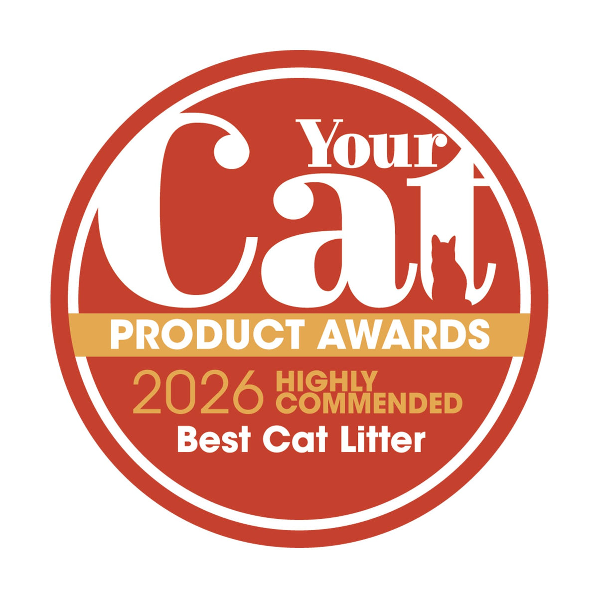 Catit Go Natural Vanilla Scented Pea Husk Clumping Cat Litter, Deodorising, 99.9% Dust-Free, Fast Clumping Cat Litter, Plant-Based Litter for Cats & Kittens, 5.6kg (2 x 2.8kg)