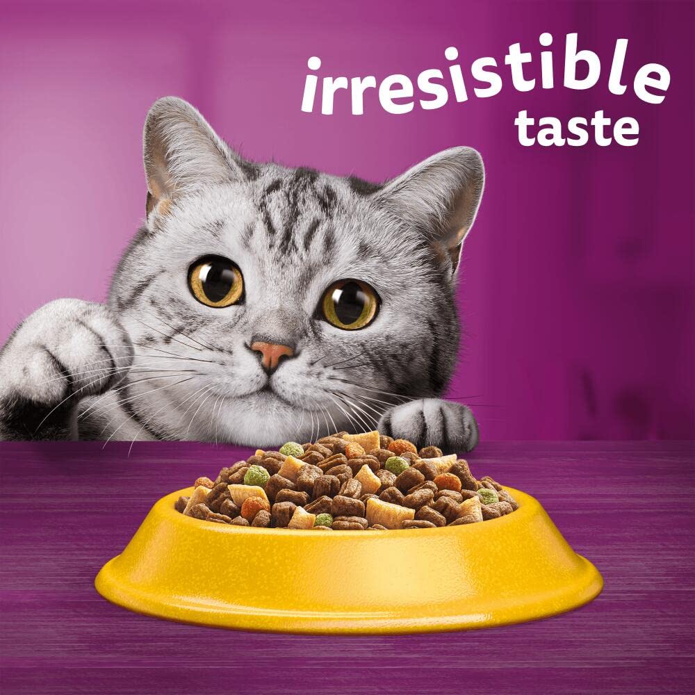 WHISKAS Adult Dry Cat Food 7kg with Chicken