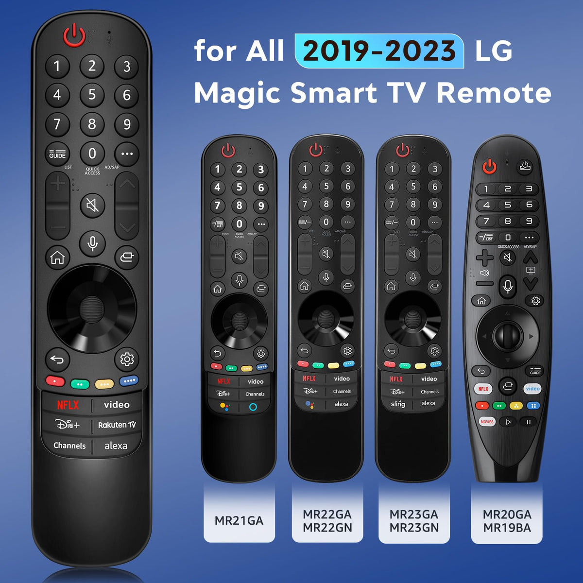 Universal for Samsung TV Remote Replacement【2 Pack】