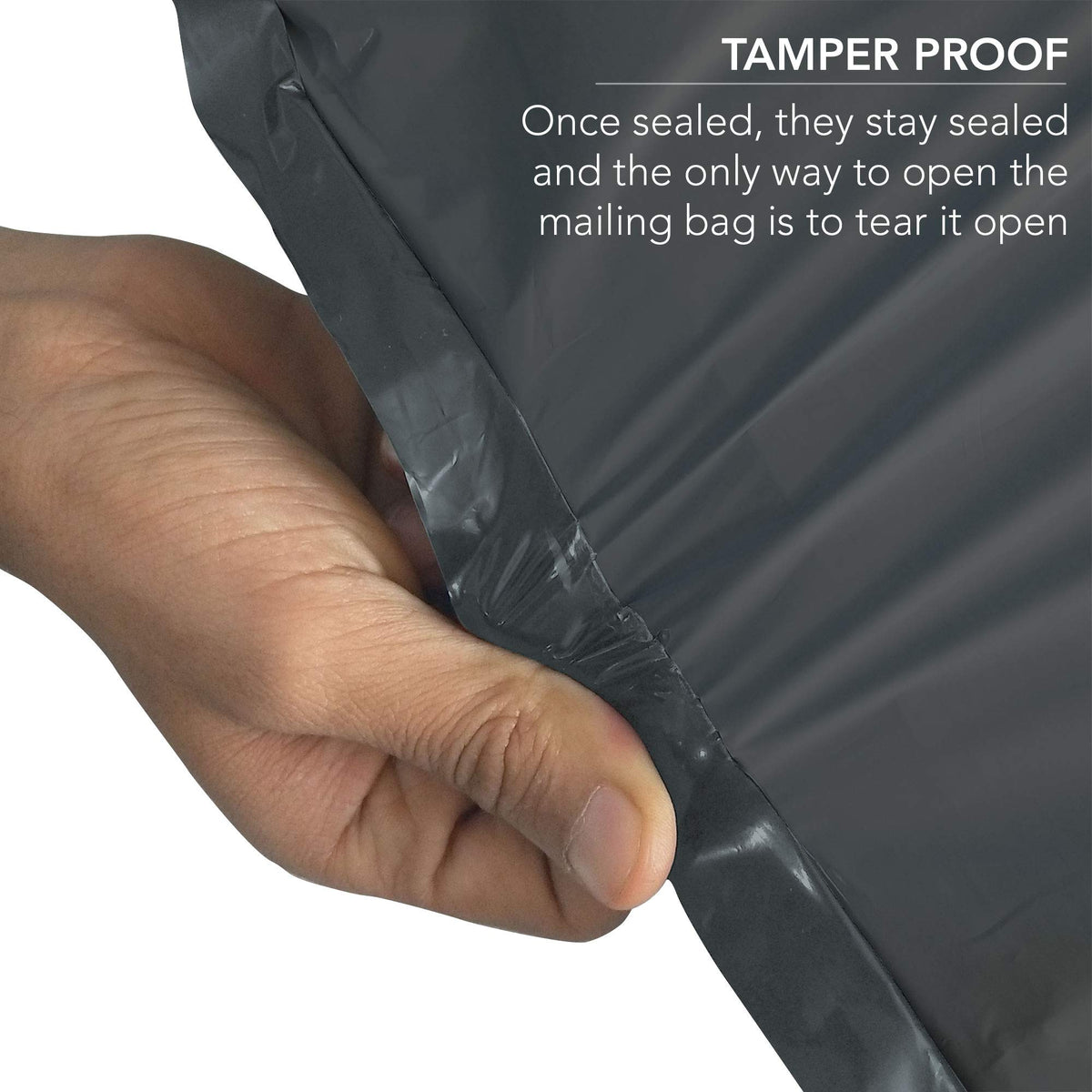 Mailing Bags, iSOUL 100 Pcs Shipping Poly Postal Self Seal Bags in Size 12” x 16" Inch Size Small Mailing Bags Postage Packaging Bags 305mm to 407mm