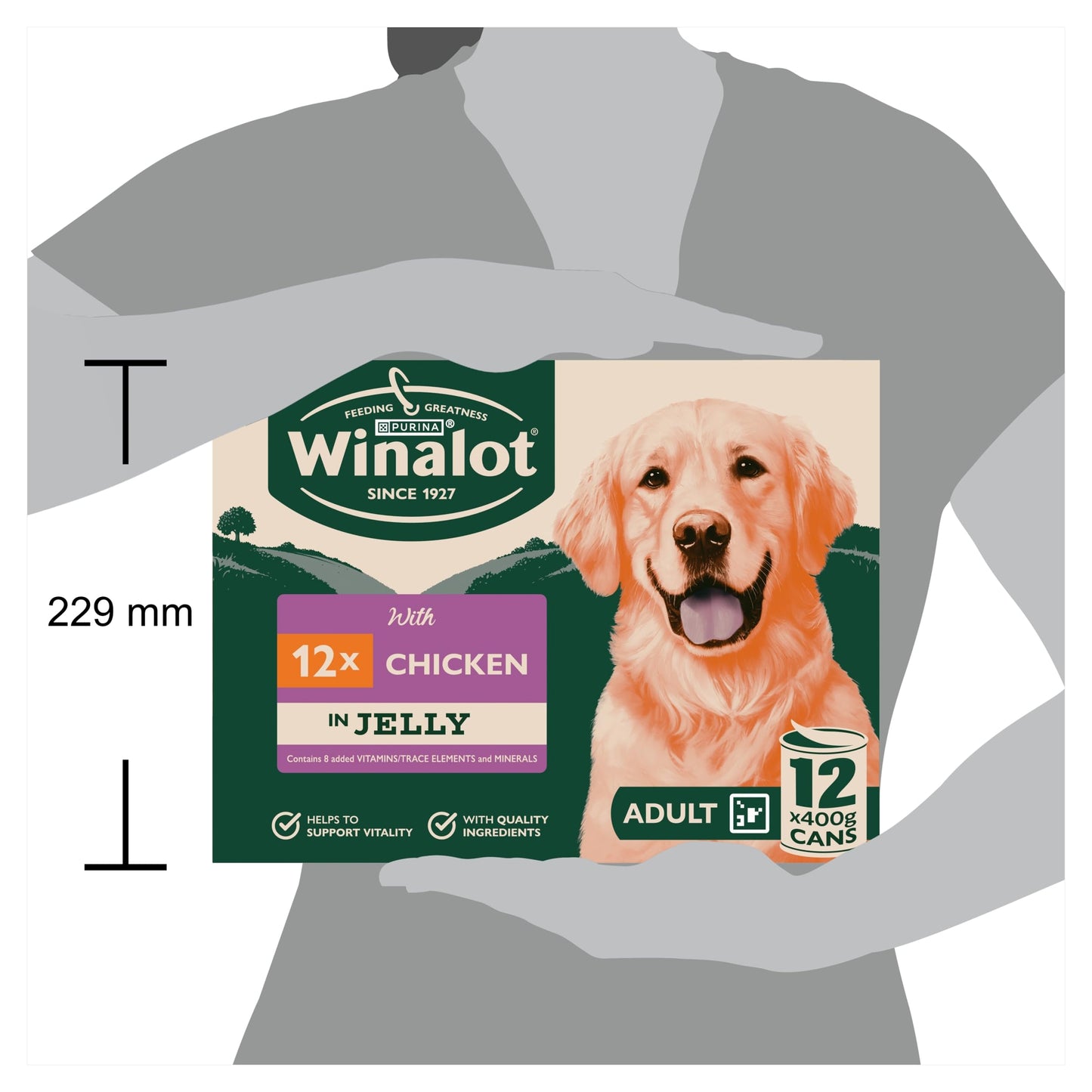 WINALOT Sunday Dinner Mixed in Gravy Wet Dog Food Pouches 40x100g