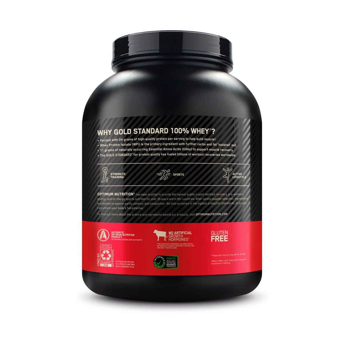 Optimum Nutrition Gold Standard 100% Whey Muscle Building and Recovery Protein Powder With Naturally Occurring Glutamine and BCAA Amino Acids, Double Rich Chocolate Flavour, Pack of 24, 24 x 31g