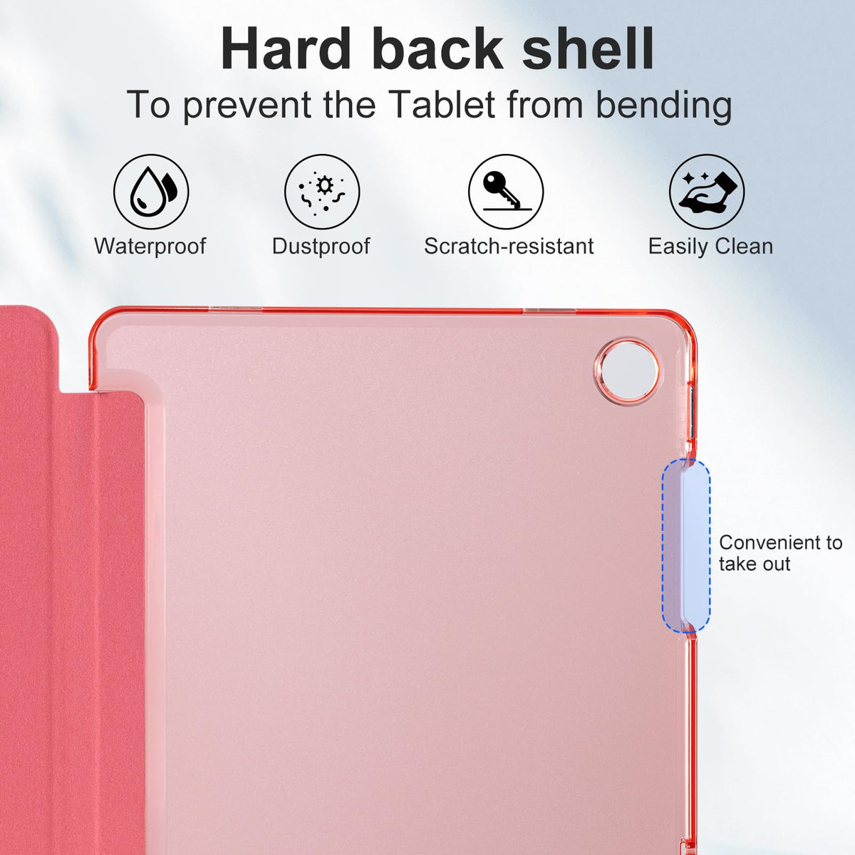 CoBak Case for Samsung Galaxy Tab A11+ Plus 11 Inch 2025/A9+ Plus 2023 - PU Leather Smart Cover with Auto Sleep/Wake for Tab A11+, Translucent Hard Shell, Multi-Viewing Angles, Green Pattern