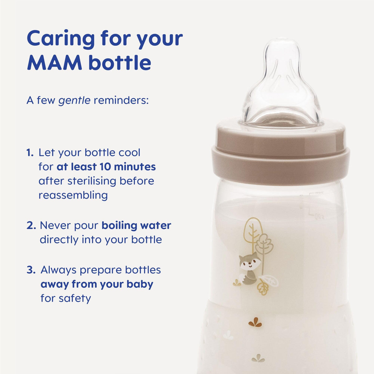 MAM Easy Start Anti-Colic Bottle, 3 x160ml, Self-Sterilising, Green
