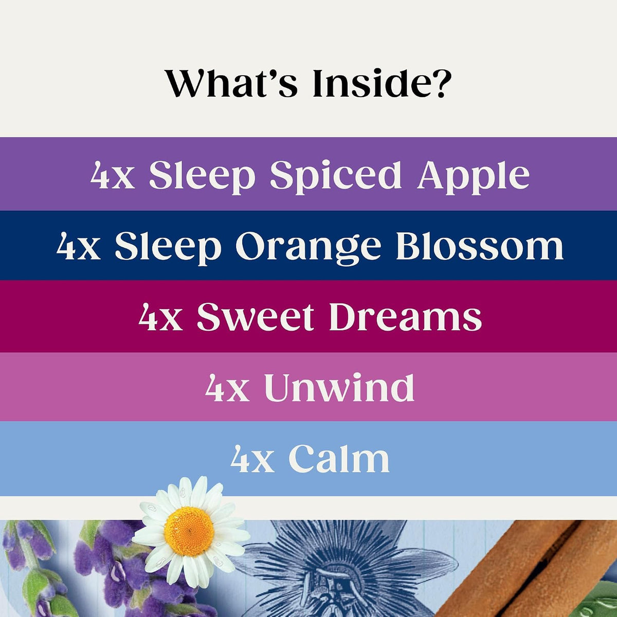 Twinings Superblends Wind Down Tea Collection Pack, 20 Tea Bags