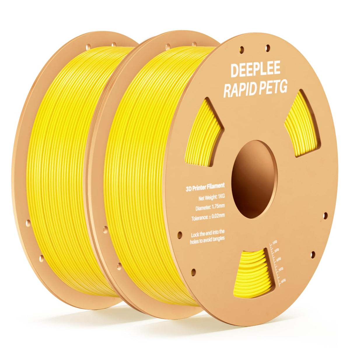 DEEPLEE Rapid PETG Filament 1.75mm Black 1KG