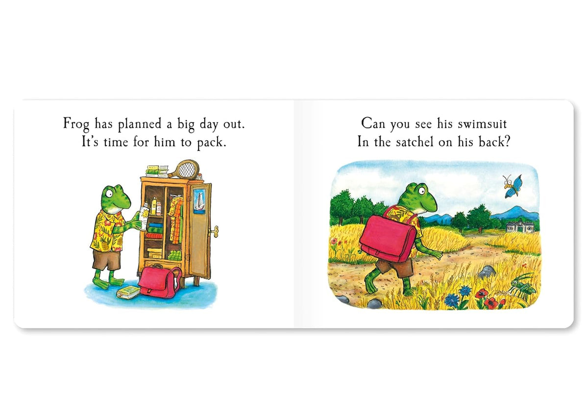 Frog's Day Out: A rhyming lift-the-flap board book, perfect for toddlers
