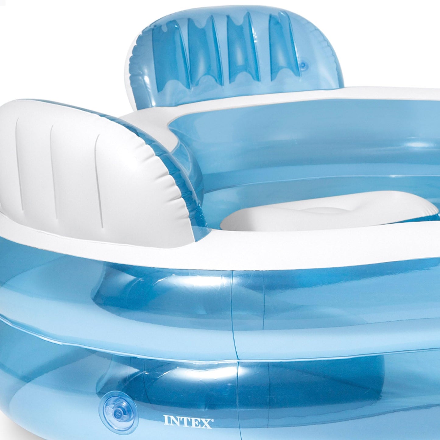 Intex 56475NP - Inflatable Swim Center Family Lounge, 90 x 90 x 26 inches, Multi-color