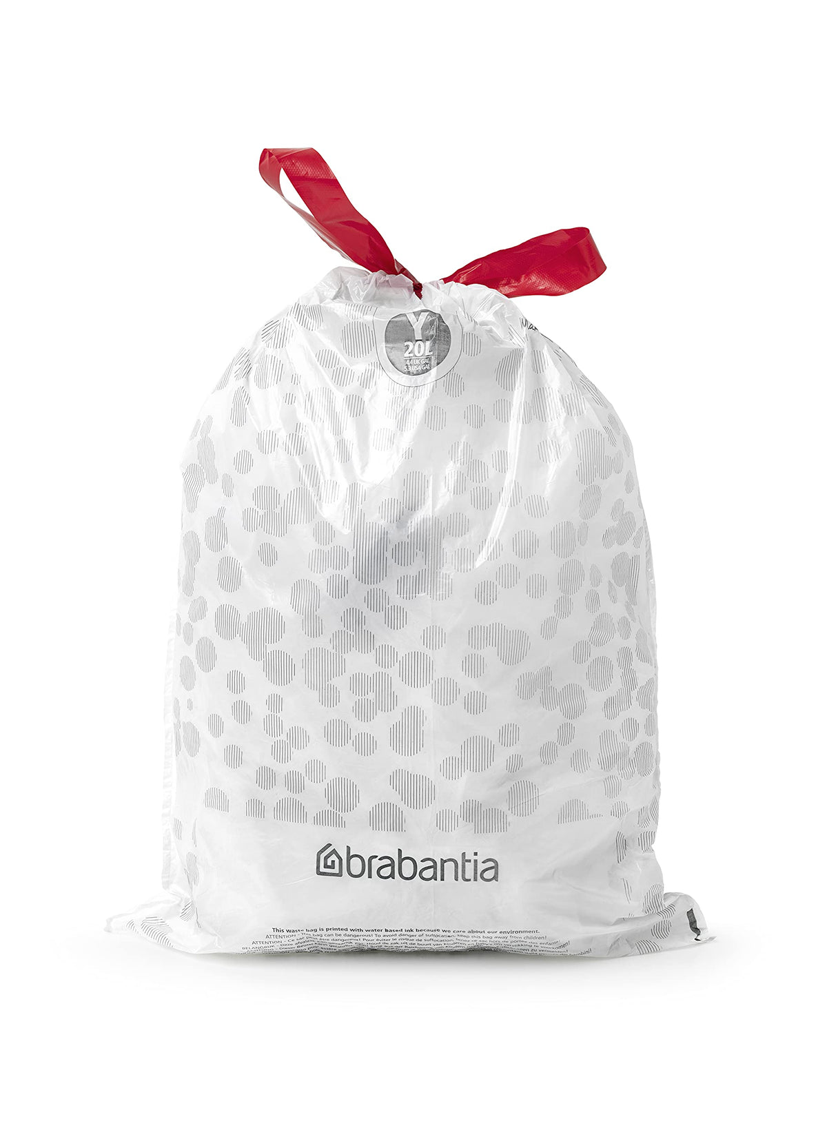 Brabantia Heavy Duty Perfect Fit Bin Liners (5 Packs of 20) 10-12 Litre