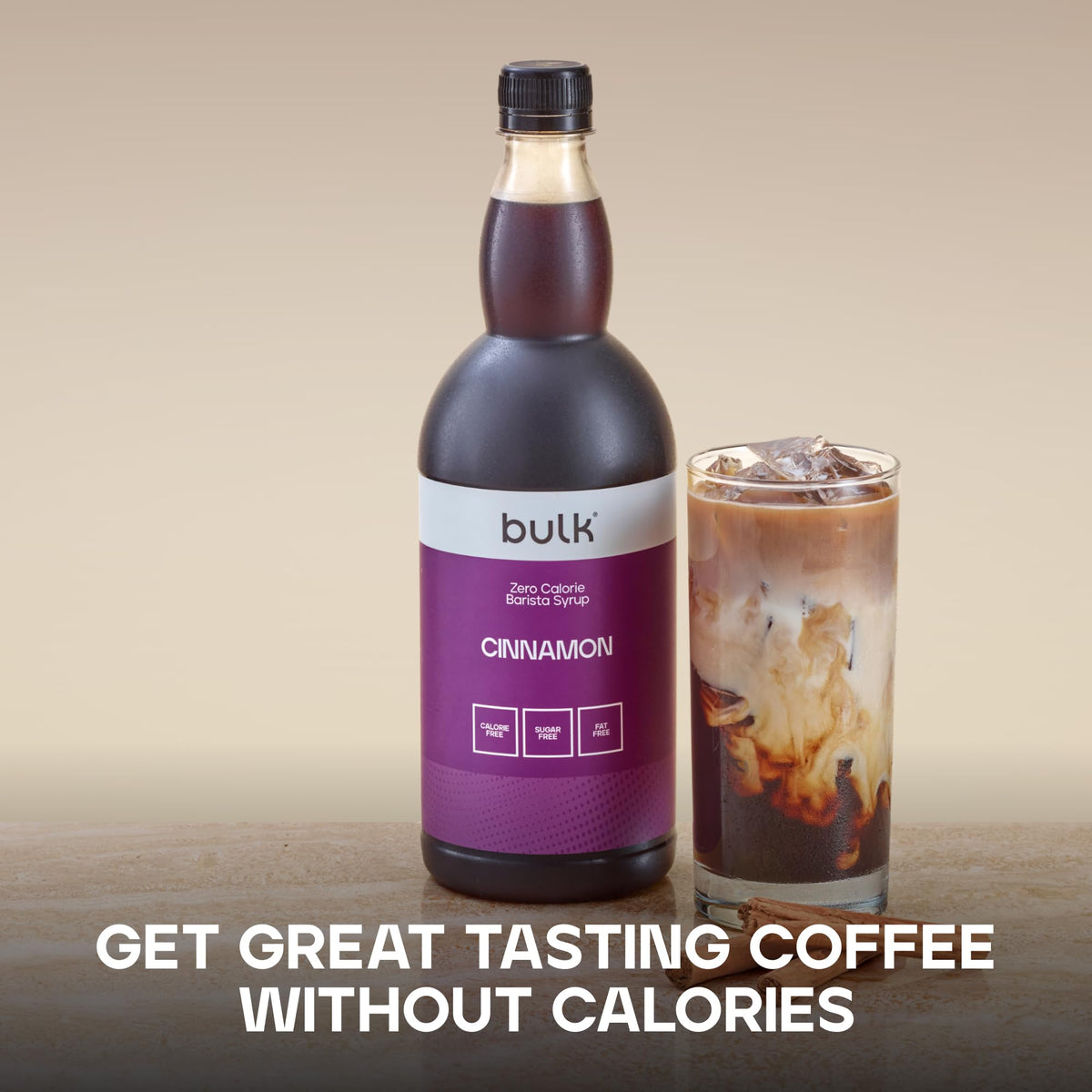 Bulk Zero Calorie Barista Syrup, Amaretto, Coffee, 1 Litre