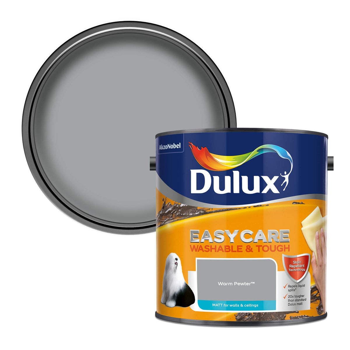Dulux Tester Paint, White Mist, 30 ml (Pack of 1)