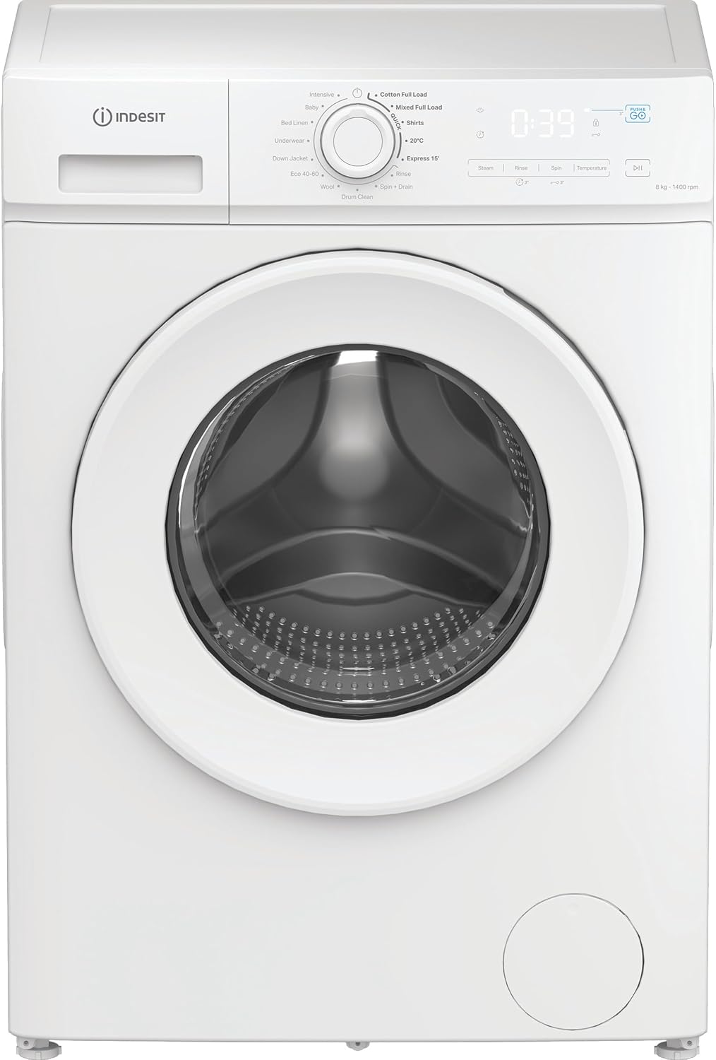Indesit My Time IMA 864 MY TIME UK 8kg Washing Machine with 1400 rpm - White - A Rated
