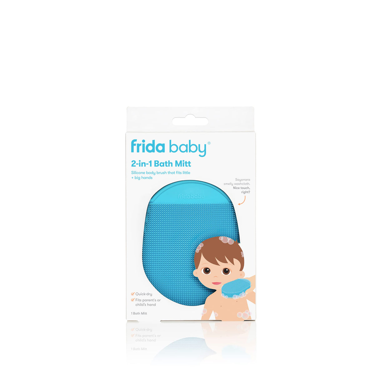 Frida Baby DermaFrida SkinSoother Baby Bath Brush, Essentials, Pack of 1