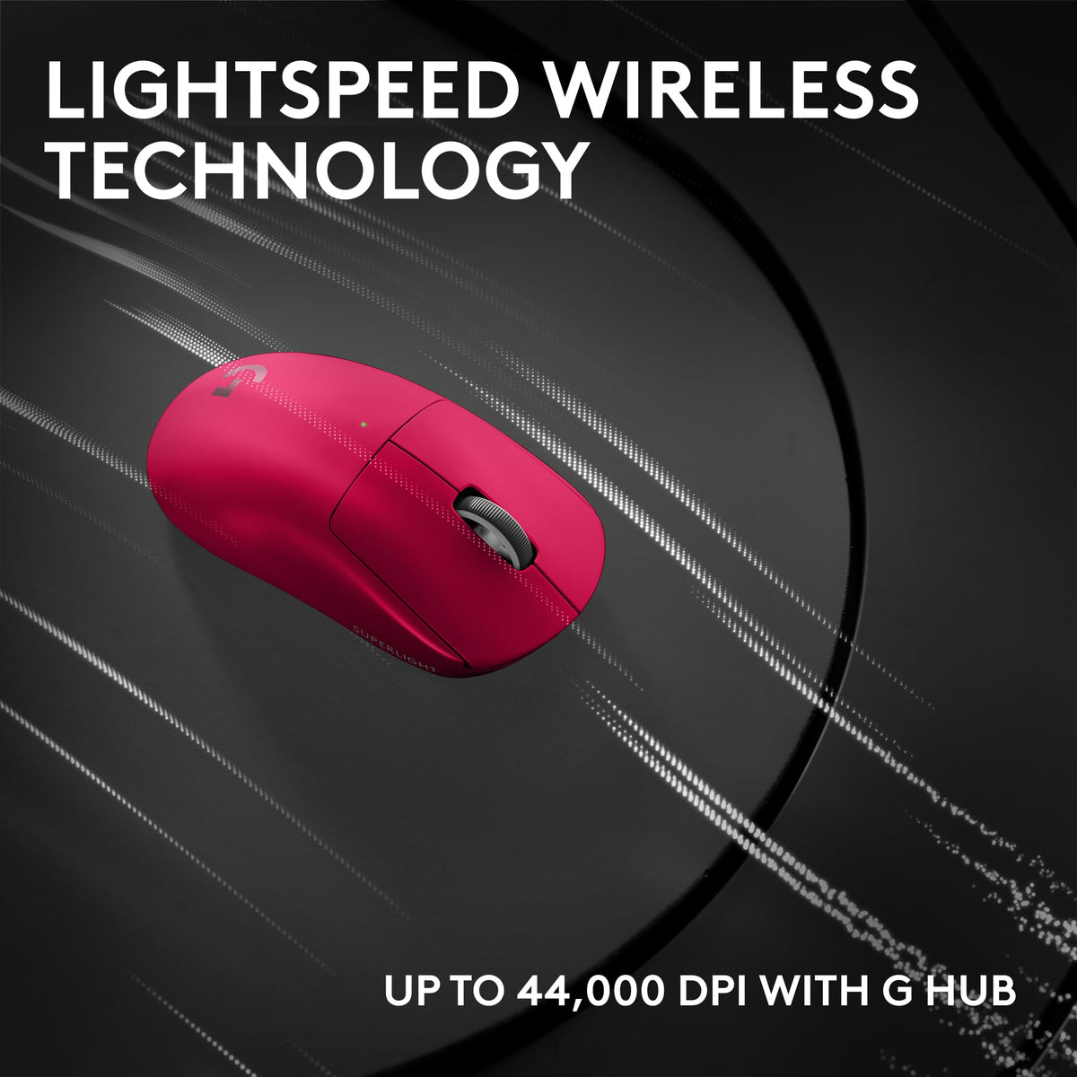 Logitech G PRO X SUPERLIGHT 2 SE Wireless Gaming Mouse, 60 g pro-grade mouse with 5 programmable buttons, 44K DPI sensor, 888+ IPS, 1 kHz report rate, USB-C charging for PC/Mac - Black
