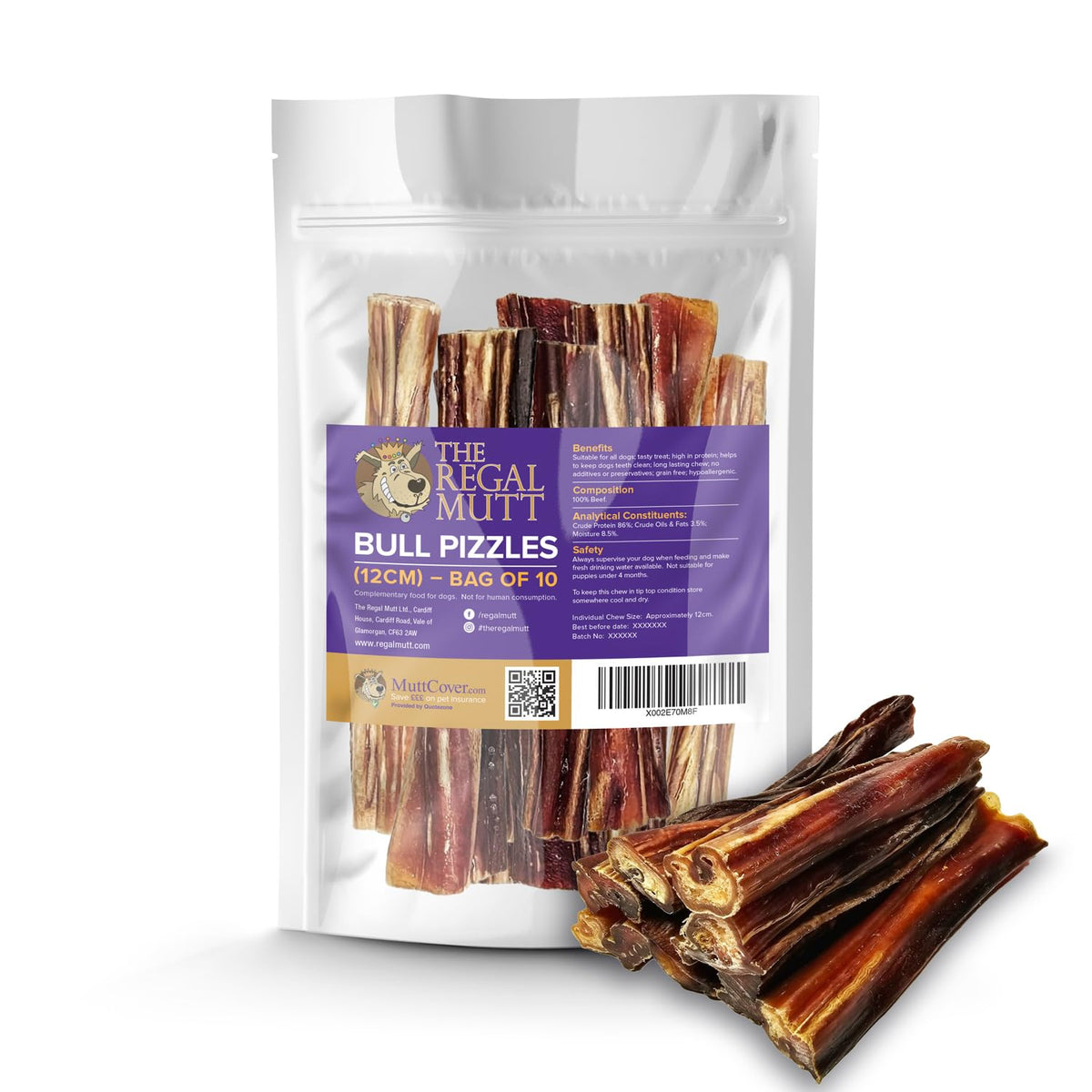The Regal Mutt - Chewy Twists with Chicken - 1kg Bag