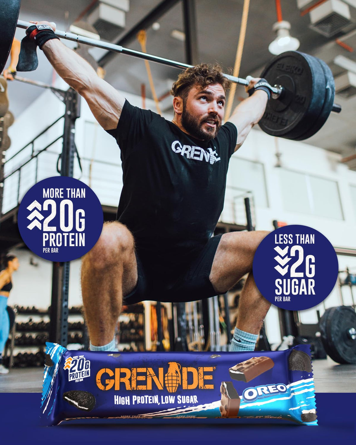 Grenade Chocolate Chip Salted Caramel Protein Bars, 12 x 60 g