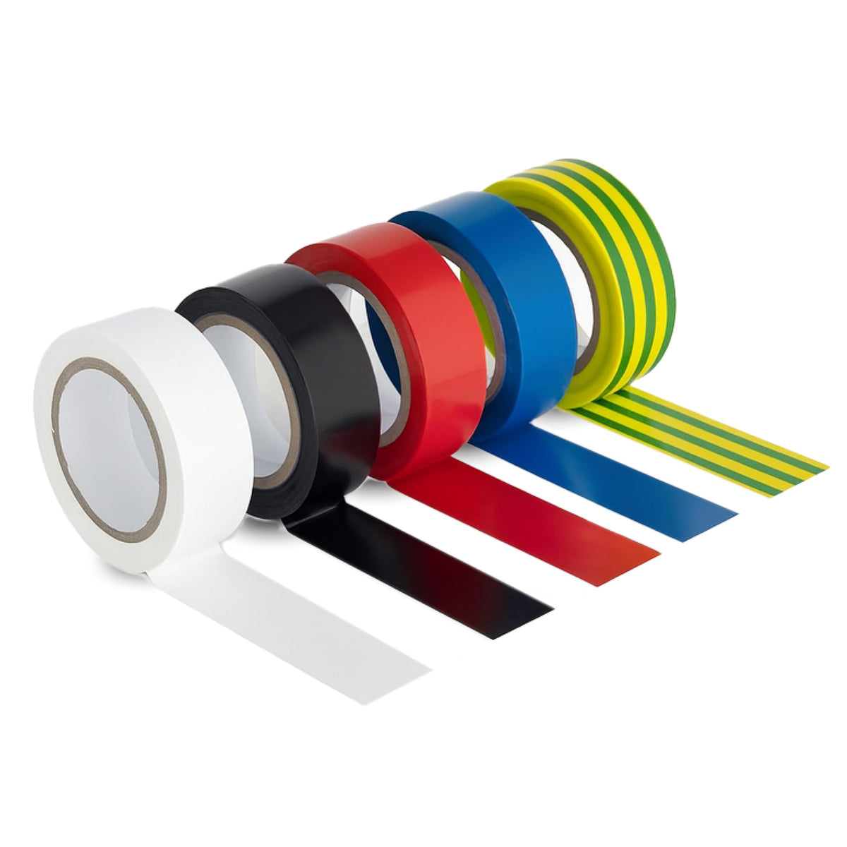 Status Electrical Insulating Tape, 10m x 20mm, 5 Pack