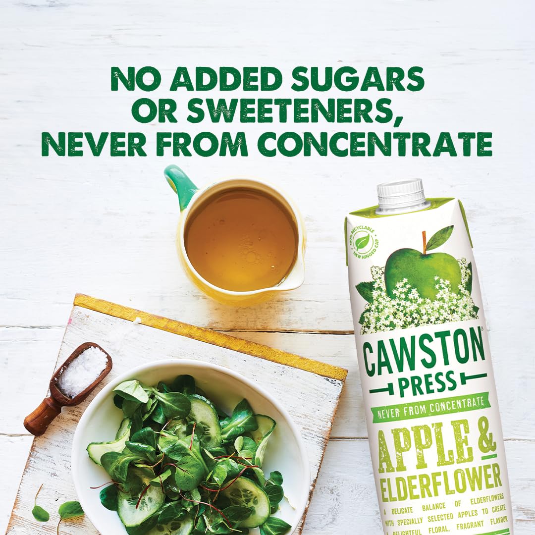 Cawston Press Brilliant Beetroot Pressed Juice 1 litre (Pack of 6) - Pure Pressed Beetroot, Vegan, No Added Sugar