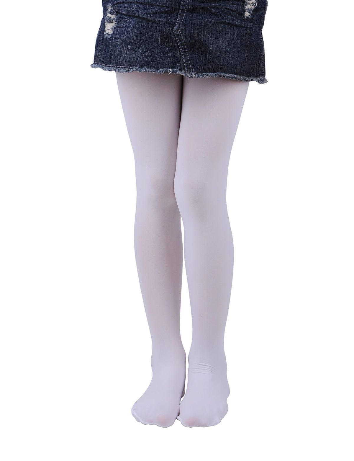 EVERSWE Girls Semi Opaque Tights, 40D Microfiber Tights