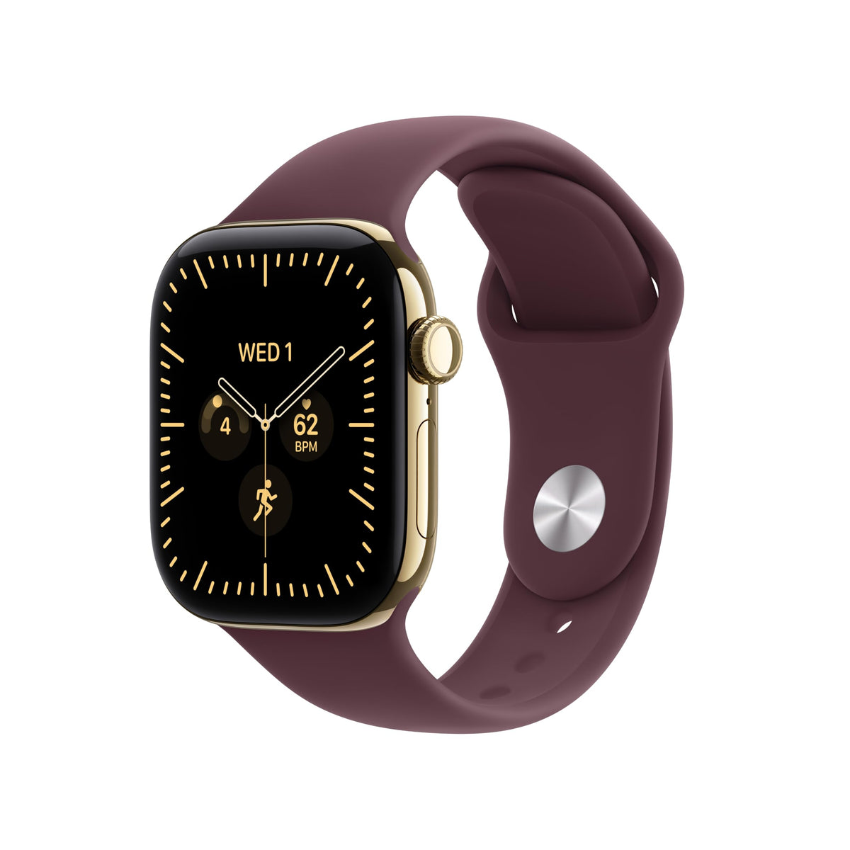 Apple Watch Series 12 GPS 46mm Smartwatch Dark Bronze Aluminium Case