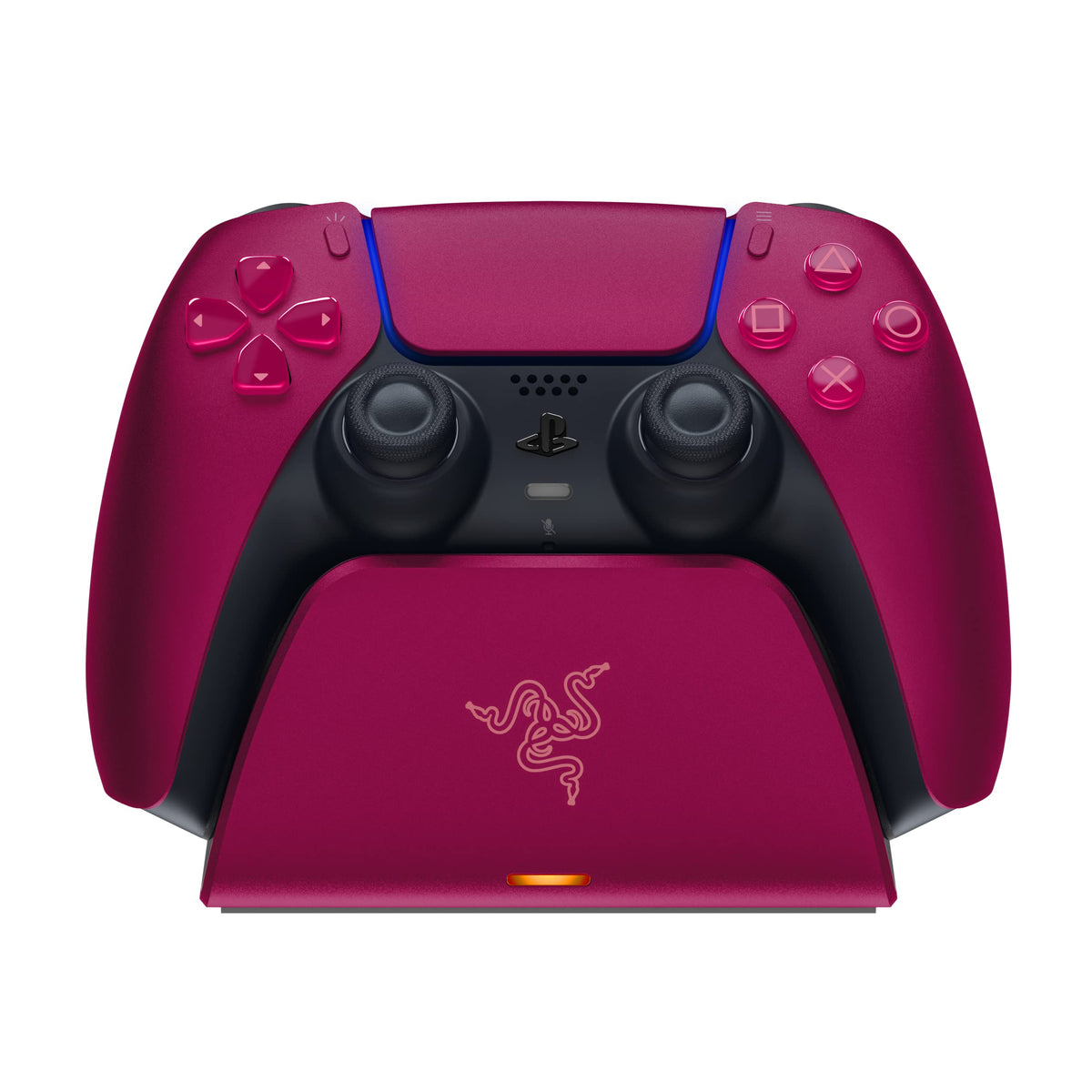 Razer Quick Charging Stand - Quick Charging Stand for PlayStation 5 Controller (Quick Charge, Curved Cradle Design, Powered by USB, One-Handed Navigation) Midnight Black