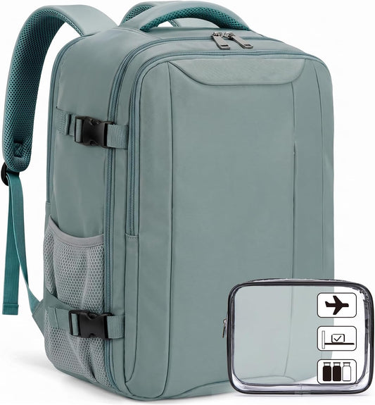 Xkdoai for Ryanair Cabin Bags 40x30x20,Backpack with TSA Approved Clear Bag