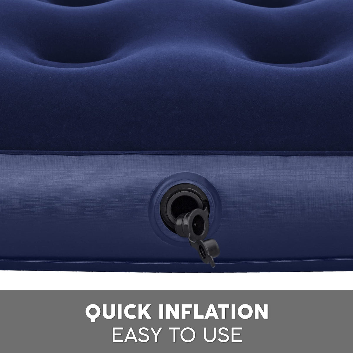 Bestway Single Flocked Airbed for Camping