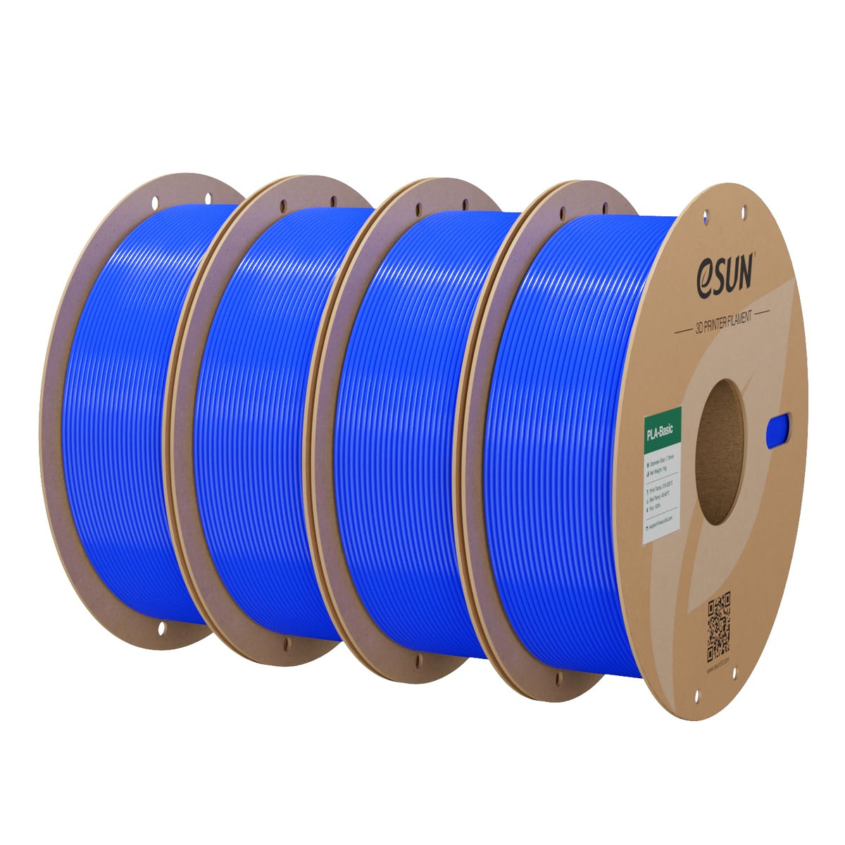 eSUN PLA Filament 1.75mm, PLA Basic Dimensional Accuracy +/- 0.05mm, 1KG Spool (2.2 LBS) Speedy Filament for 3D Printers,Black