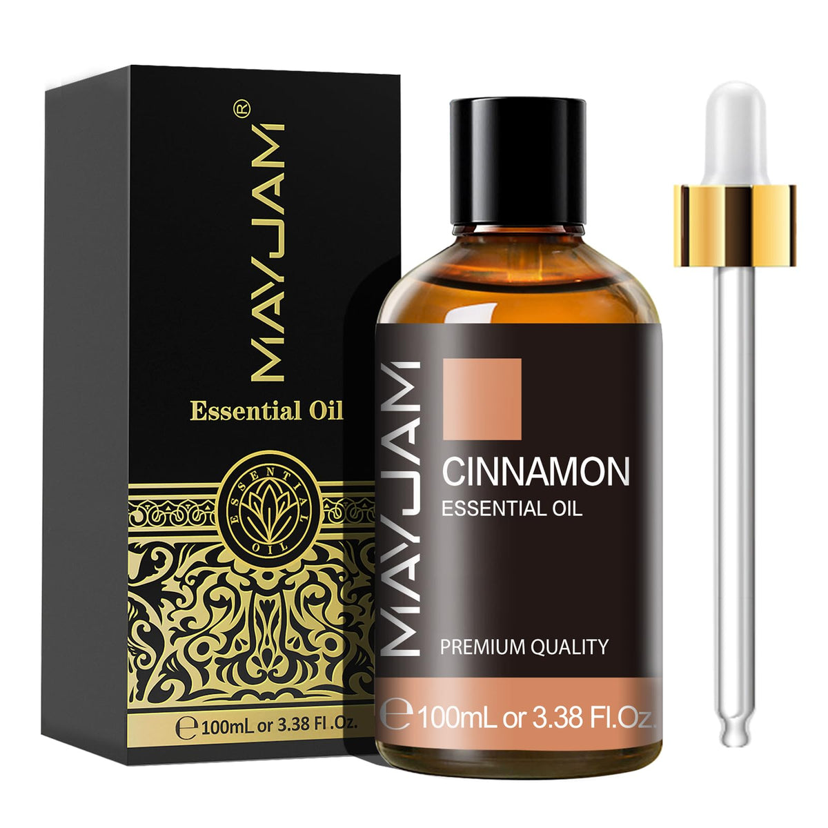 MAYJAM Peppermint Essential Oil 100ML - Premium Diffuser Oil