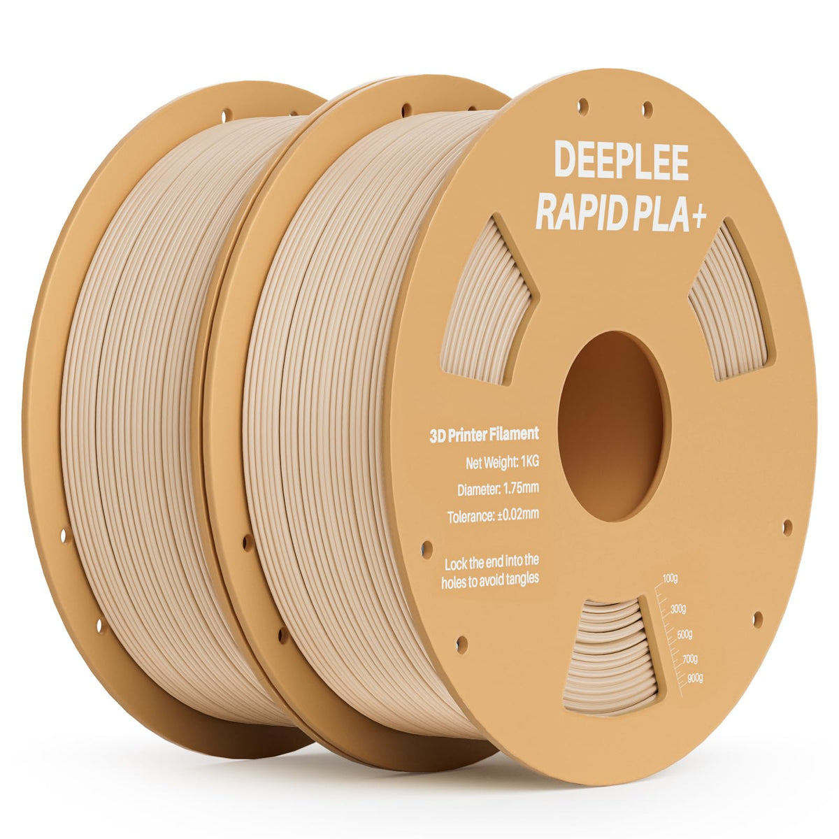 DEEPLEE Rapid PLA Plus Filament 1.75mm Orange 1kg