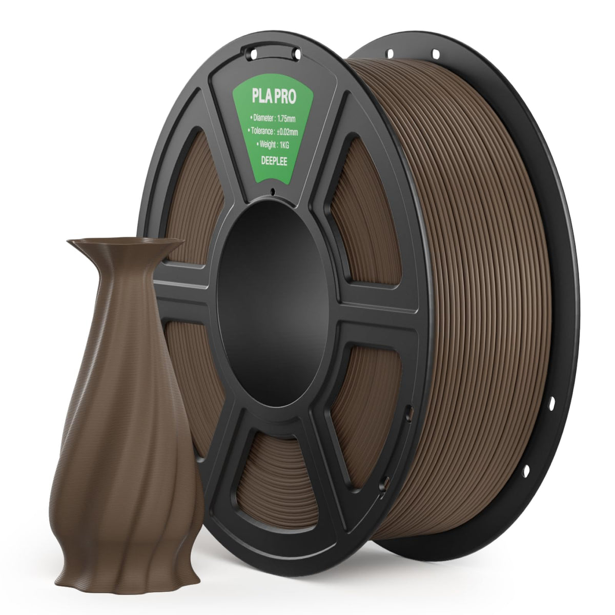 DEEPLEE PLA PRO Filament 1.75mm Brown 2KG