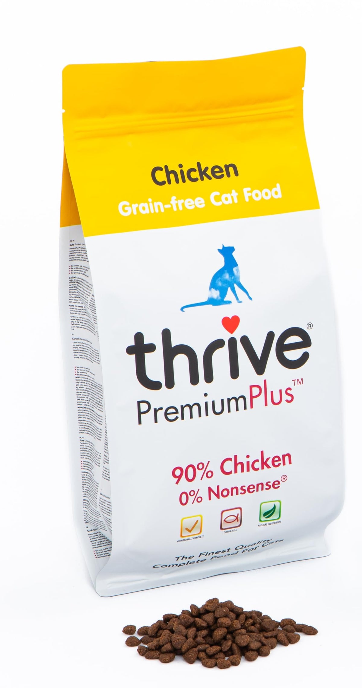 thrive Cat PremiumPlus Dry Food- CHICKEN with TURKEY 1.5kg