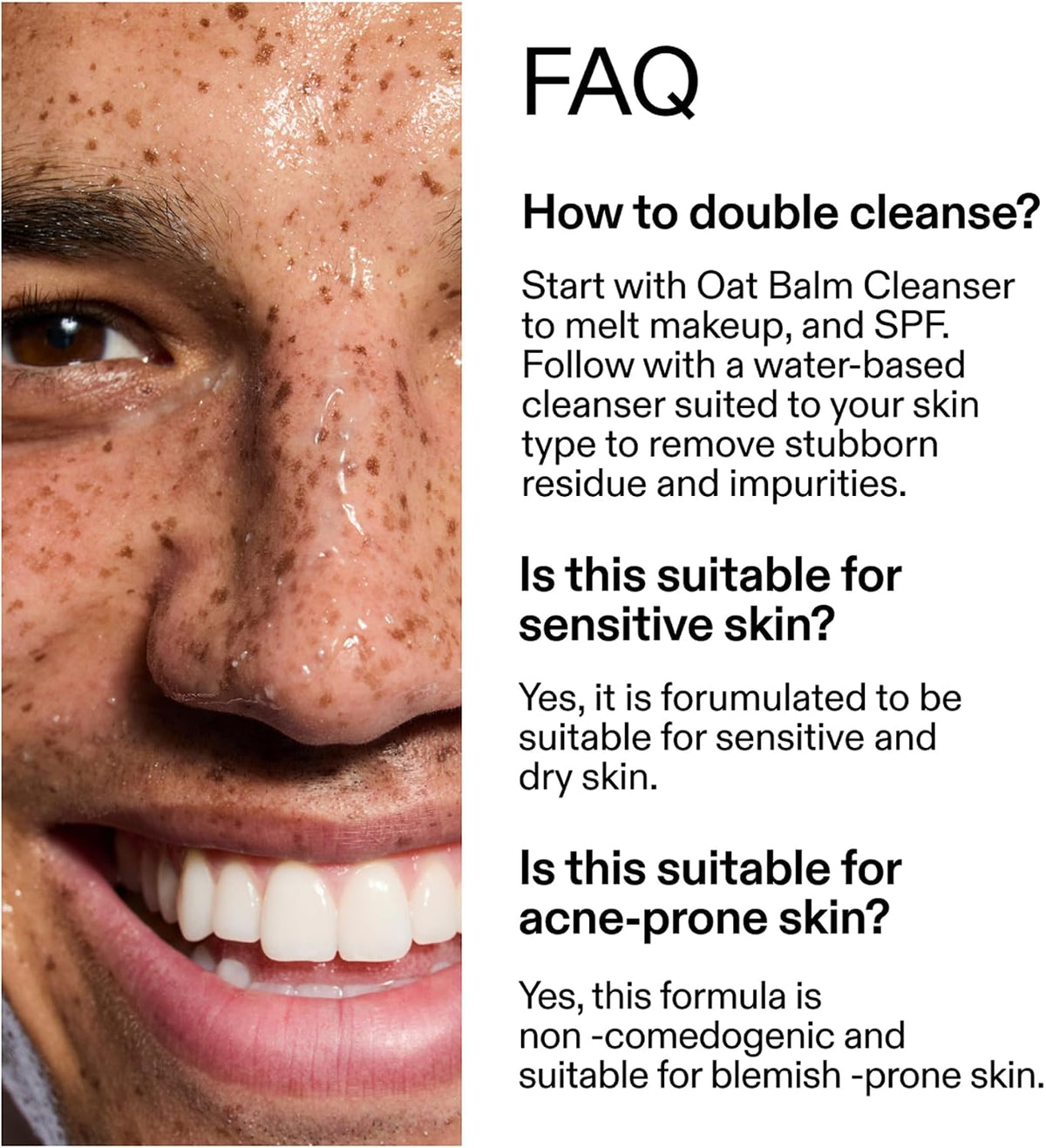 The INKEY List Oat Cleansing Balm 150ml - New & Improved Formula