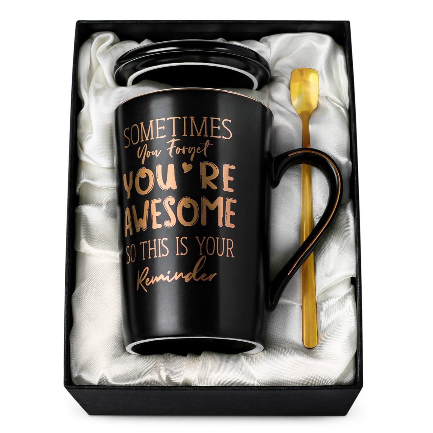 Unique Teacher Appreciation Gifts for Women - Best Teacher Gifts for Teachers, 14oz Pink Marble Ceramic Coffee Mug Printed with Gold, Retirement Birthday Graduation Ideas, End of The Year, Gift Boxed