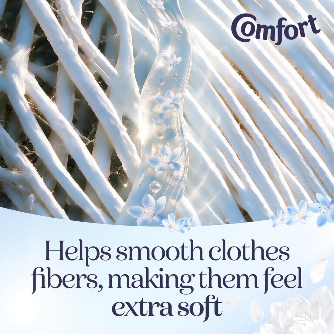 Comfort Pure Sensitive Fabric Conditioner dermatologically tested gentle next to sensitive skin 160 washes (4.8 L)