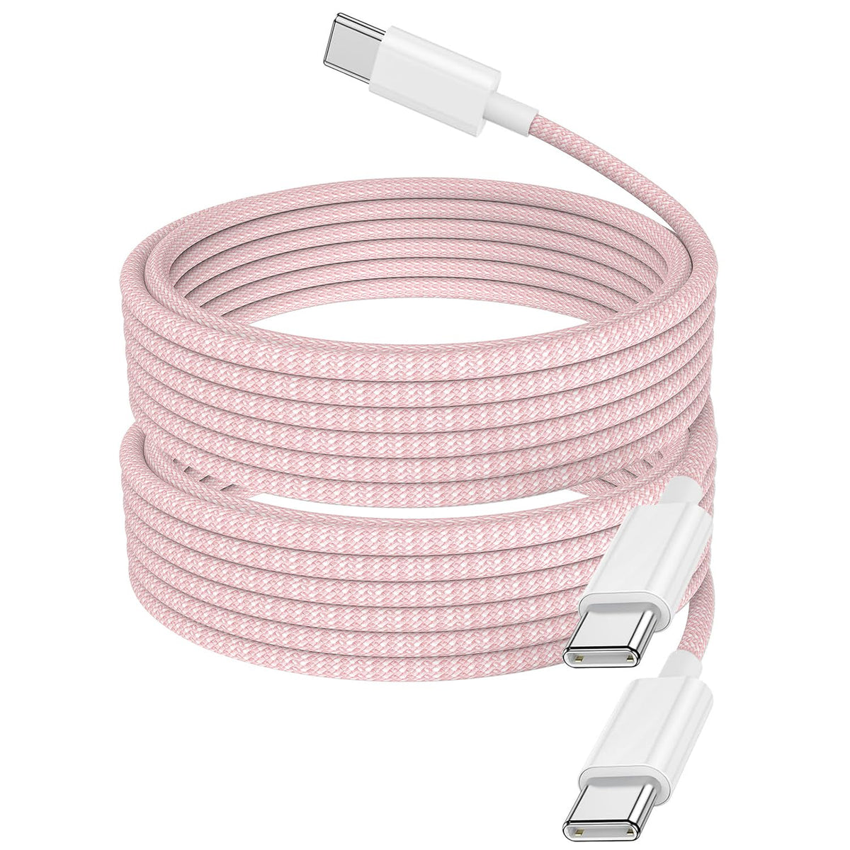 USB C Charger Cable, 2Pack 2M Braided iPhone Cable USB C to C Fast Charging for Apple iPhone 17 16 15 Pro Max Pro Plus, for iPad Pro/Air/Mini, for MacBook Air/Pro, for Samsung Galaxy Series and more