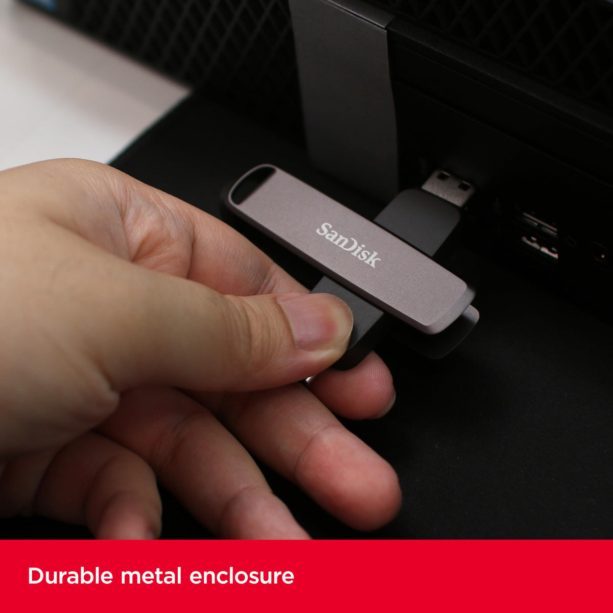 SANDISK Ultra Dual Drive Go 128GB, USB-C & USB-A, Up to 400MB/s Read Speeds