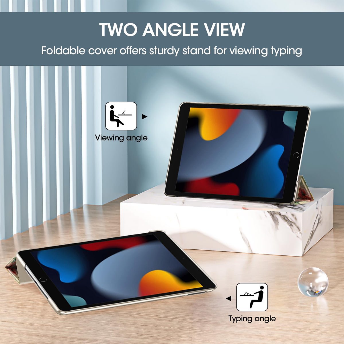 ProCase for iPad 9th/ 8th/ 7th Generation Case 10.2 Inch (Navy)