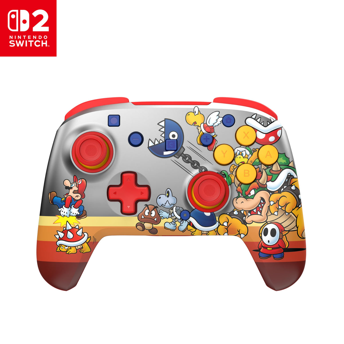 Turtle Beach Rematch Wireless Controller: Mario & Luigi, Nintendo Switch 2