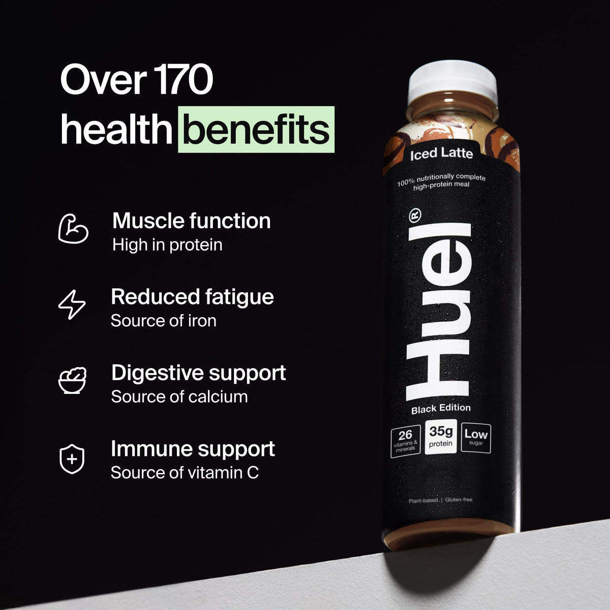 Huel Black Edition RTD | 12x500ml 35g Protein | Chocolate