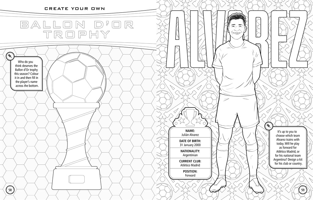 Ultimate Football Heroes: Team Kit Designer Colouring Book: Ultimate Football Heroes – Create and colour your dream football team