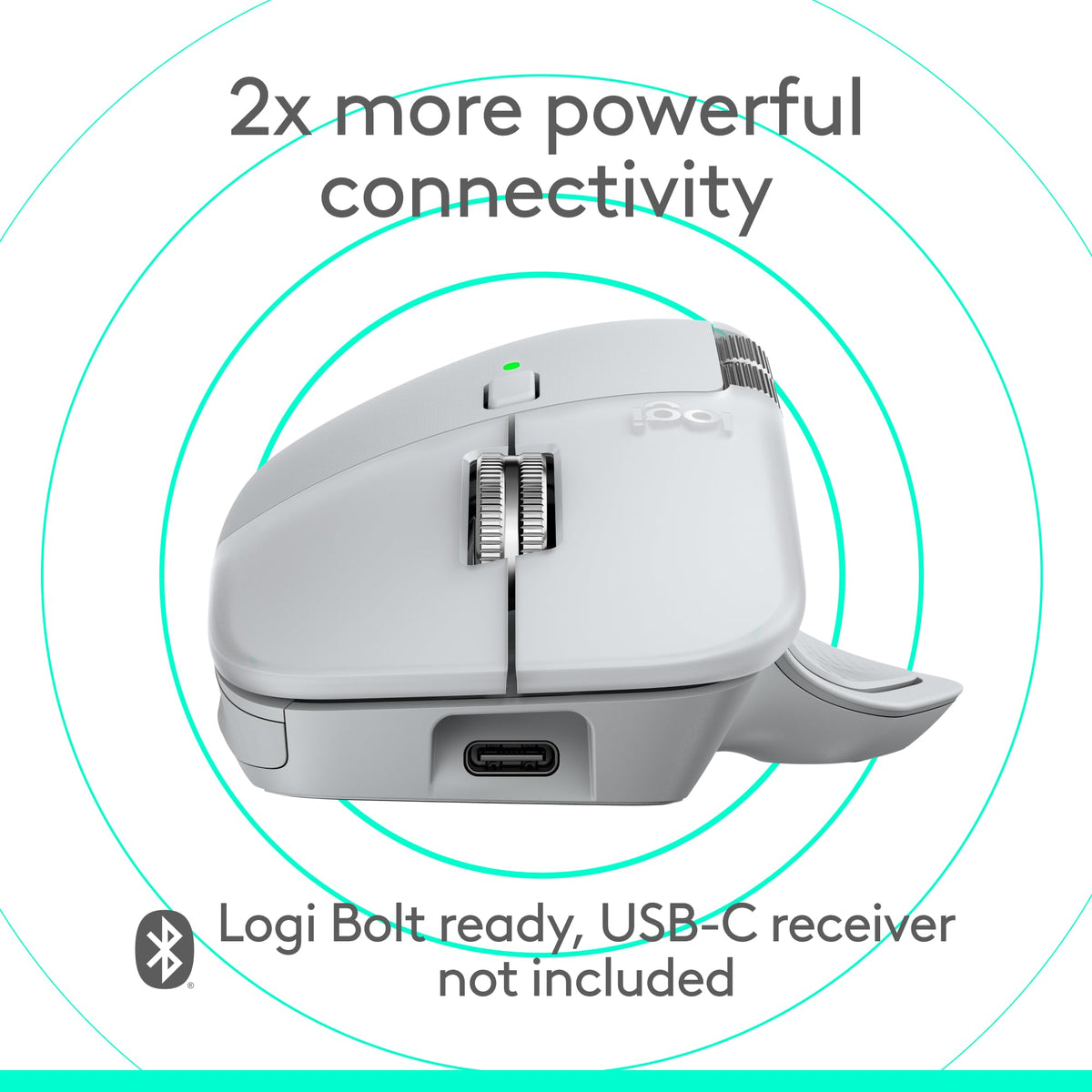 Logitech MX Master 4, Ergonomic Wireless Mouse