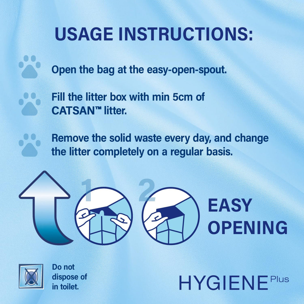 Catsan Hygiene Non-Clumping Cat Litter, 2 Packs (2 x 20L)